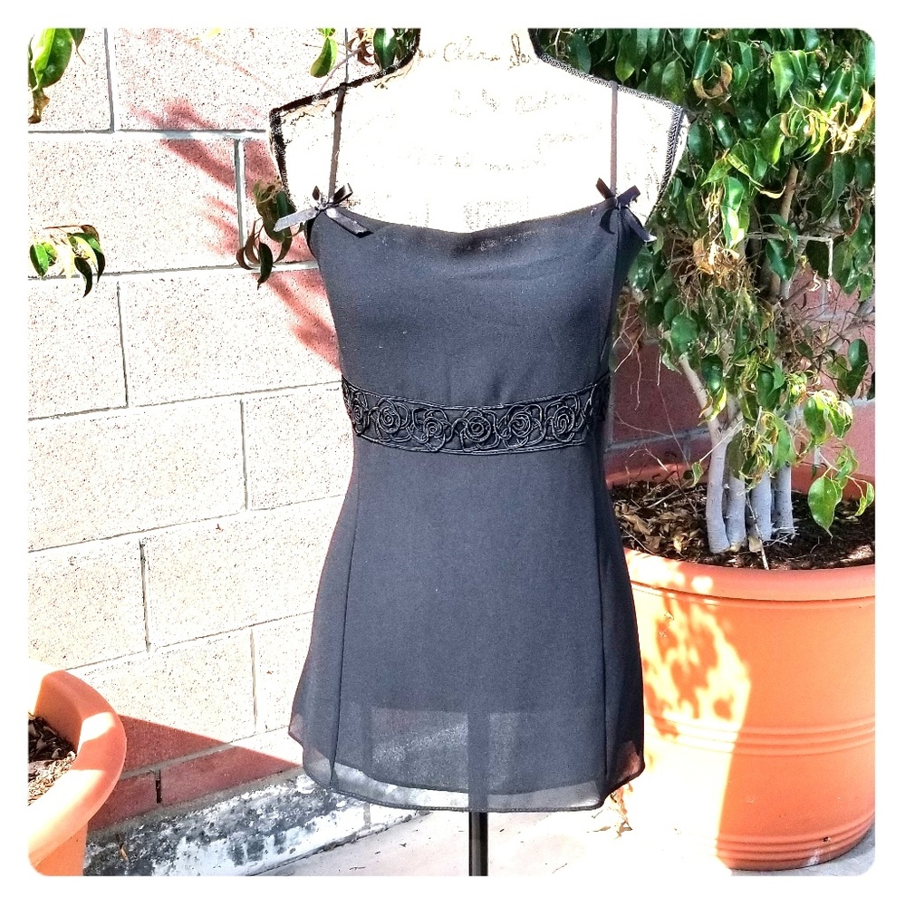 Dressy Spaghetti Strap Top